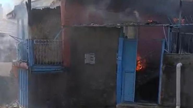 Ankara'da müstakil evde yangın Ankara'da müstakil evde yangın