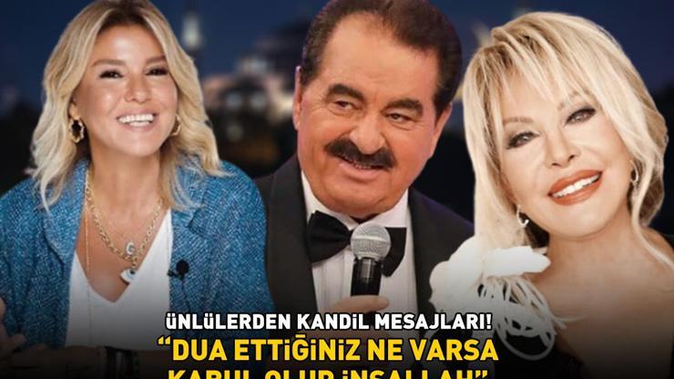 ÜNLÜLERDEN MEVLİD KANDİLİ MESAJLARI Dua ettiğiniz ne varsa kabul olur inşallah