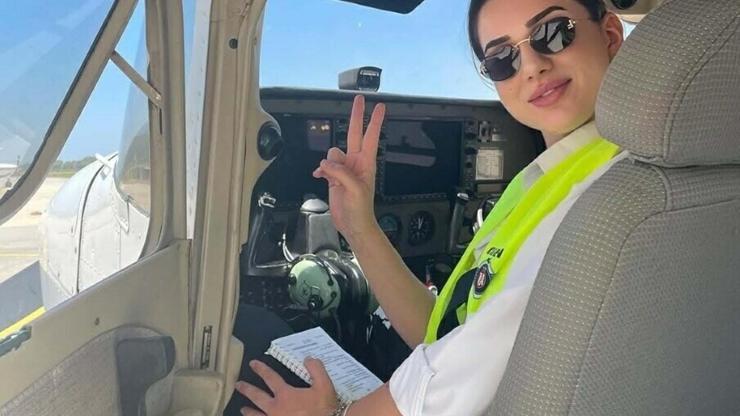 Berfu Hatipoğlu'nun havacılık hayali yarım kaldı Berfu Hatipoğlu'nun havacılık hayali yarım kaldı