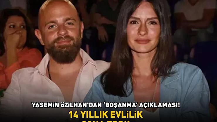 Yasemin Özilhan ile İzzet Özilhanın 14 yıllık evliliği resmen sona erdi Boşanmanın ardından ilk açıklama geldi