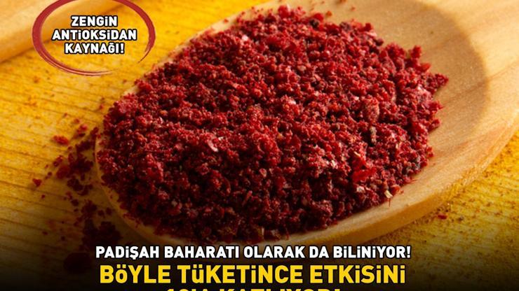Padişah baharatı olarak da biliniyor Zengin antioksidan kaynağı Böyle tüketince etkisi 10a katlanıyor