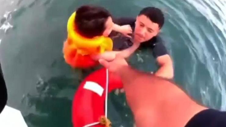 Nefes kesen kurtarma operasyonu: 6 yaşındaki çocuk 1200 metre açıkta kurtarıldı