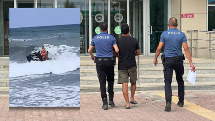 26 yıl hapisle aranıyordu: Denizde boğulma tehlikesi geçirince yakalandı