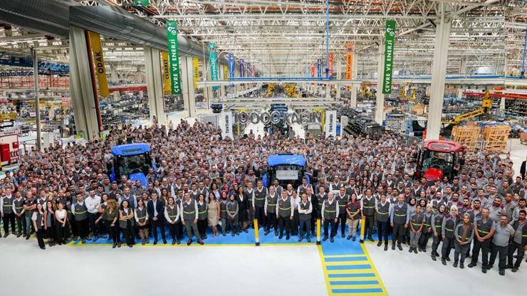 10 bin traktör kabini üretti 10 bin traktör kabini üretti