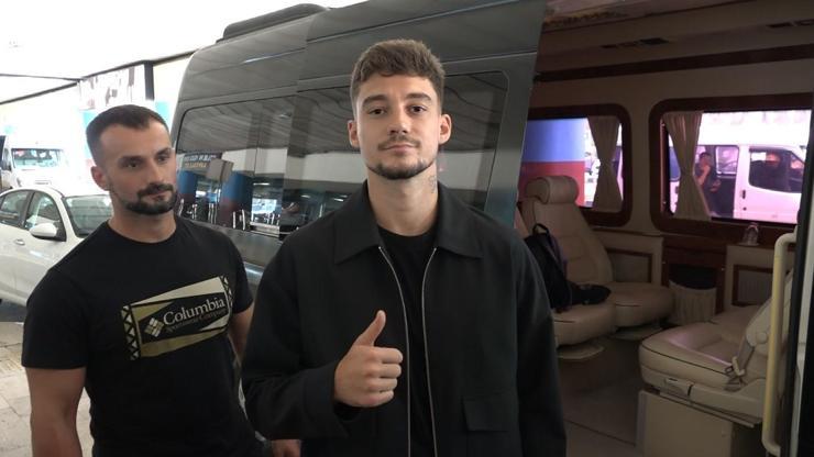 Ernest Muçi, Trabzona geldi