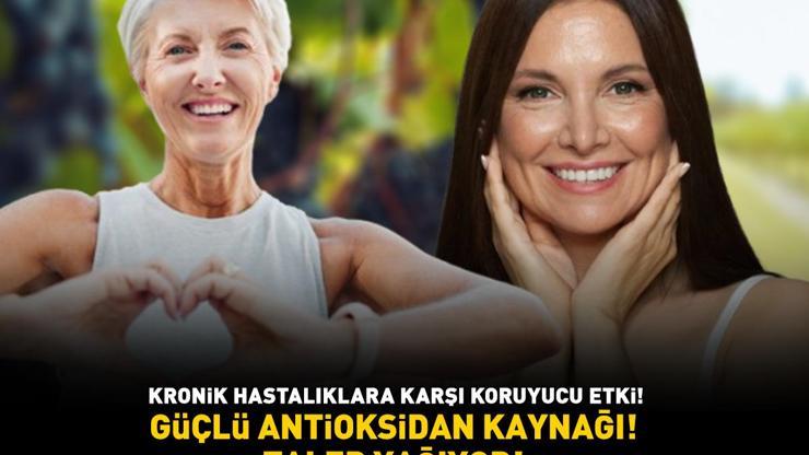 KİLOSU 200 TL Güçlü antioksidan kaynağı Yaşlanma belirtilerini geciktiriyor, kronik hastalıklara karşı koruyucu etki sağlıyor