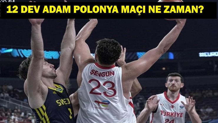 ÇEYREK FİNAL TÜRKİYE POLONYA BASKETBOL MAÇI SAAT KAÇTA? EuroBasket 12 Dev Adam Türkiye Polonya Maçı Hangi Kanalda? Cedi Osman, Alperen Şengün, Ercan Osmani, Shane Larkin...