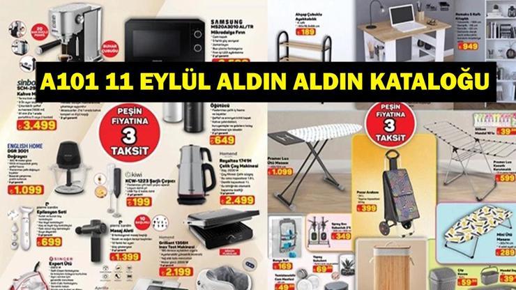A101 AKTÜEL 11 EYLÜL KATALOĞU: A101de Bu Hafta Neler İndirimde Mikrodalga Fırın, Kahve Makinesi, Elektrikli Araç Şarj İstasyonu, Moped... İşte A101 Aktüel İndirim Broşürü