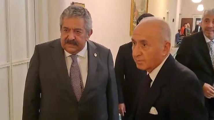 Hikmet Çetin ve Feti Yıldız görüştü