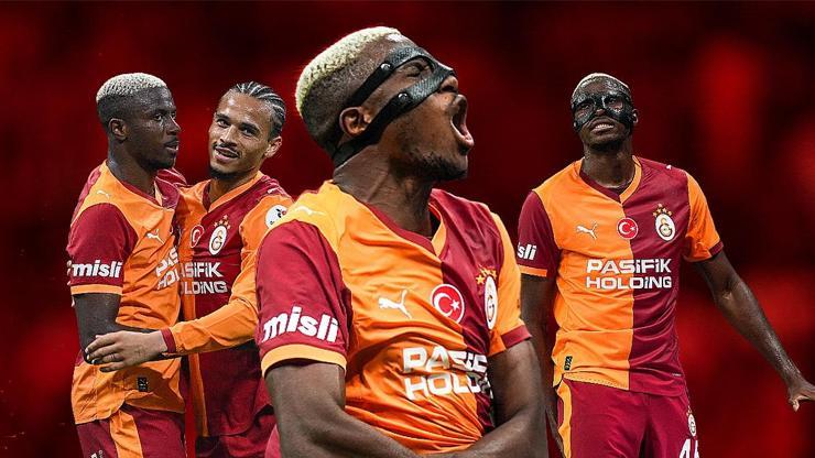 Galatasarayda Frankfurt maçı öncesi gözler Victor Osimhene çevrildi Oynayabilecek mi