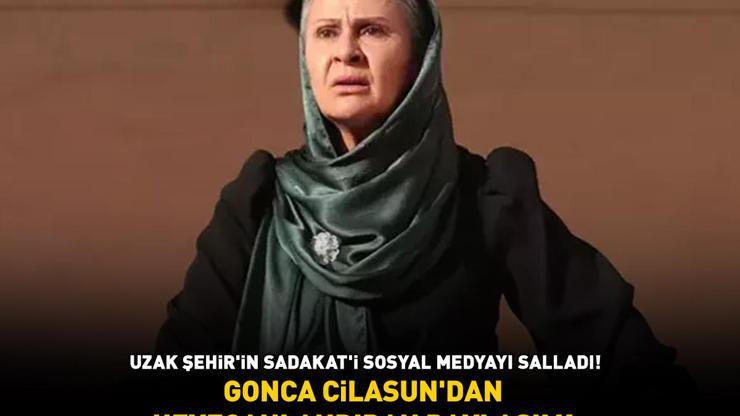 Gonca Cilasundan Uzak Şehir izleyicilerini heyecanlandıran paylaşım SOSYAL MEDYADA YOĞUN İLGİ GÖRDÜ