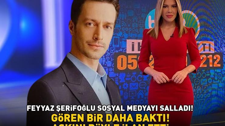 Feyyaz Şerifoğlu sosyal medyayı salladı Gören bir daha baktı Eşine aşkını böyle ilan etti