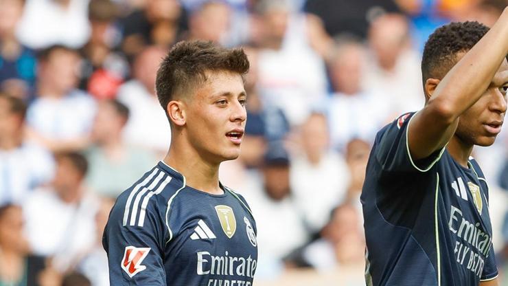 ÖZET | Arda Güler attı, Real Madrid deplasmanda Sociedadı 2-1 mağlup etti