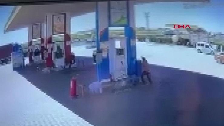 Mardinde akaryakıt istasyonunda silahlı çatışma