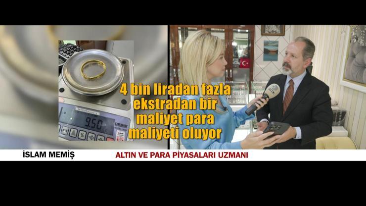 Altın bileklikte tel oyununa dikkat