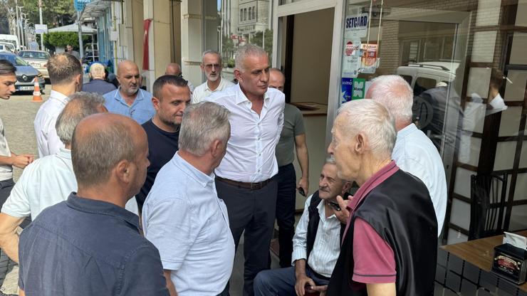 TFF Başkanı İbrahim Hacıosmanoğlu, Trabzon’da ziyaretlerde bulundu TFF Başkanı İbrahim Hacıosmanoğlu, Trabzon’da ziyaretlerde bulundu