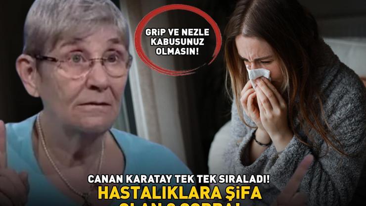 Prof. Dr. Canan Karataydan hastalıklara şifa olan 9 çorba GRİP, NEZLE VE SOĞUK ALGINLIĞINA BİREBİR