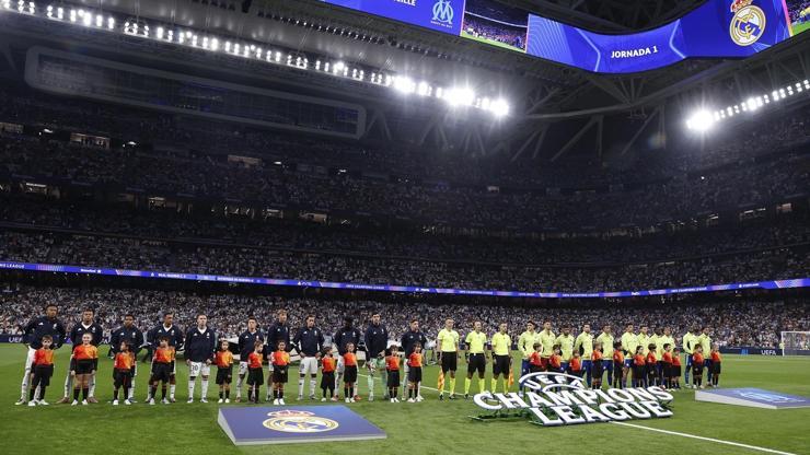 Real Madrid - Olimpik Marsilya maçına Filistin bayrağı engeli