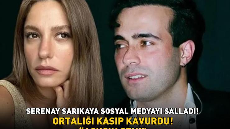 Mert Demirin güzeller güzeli sevgilisi Serenay Sarıkaya ortalığı kasıp kavurdu AŞKSIN SEN
