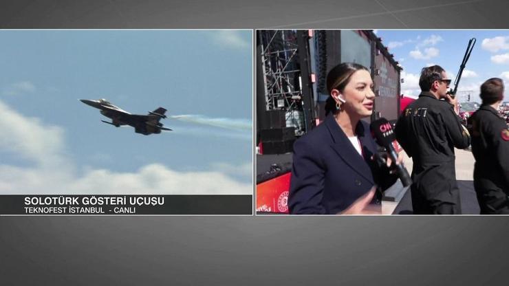 İşte SOLOTÜRK Gösteri nefes kesiyor...