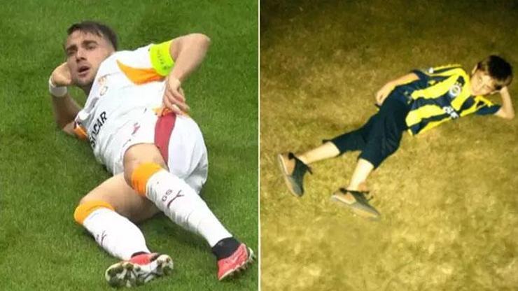 Yunus Akgünden gol sonrası Kerem Aktürkoğluna olay gönderme