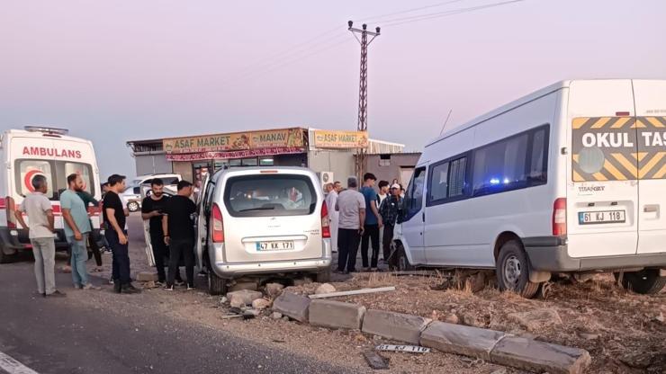 Mardin'de zincirleme trafik kazası: 9 kişi yaralandı Mardin'de zincirleme trafik kazası: 9 kişi yaralandı