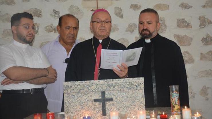 Yıllar önce terör olaylarından kaçtılar Fransadan dönüp Şırnak’ta ayin yaptılar