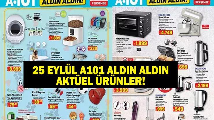 A101 25 Eylül Aktüel Ürünler Kataloğu: Bu Hafta A101 Aldın Aldın 25 Eylül Kataloğunda Neler Var Elektrikli Bisikletten Beyaz Eşyaya İndirim Yağmuru...