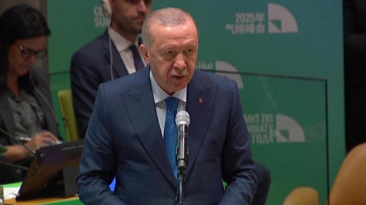 SON DAKİKA HABERİ: Cumhurbaşkanı Erdoğan BM İklim Zirvesinde konuştu