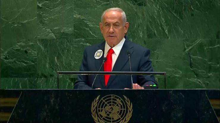 SON DAKİKA... Netanyahu BM’de büyük şok: Boş salona konuştu! SON DAKİKA... Netanyahu BM’de büyük şok: Boş salona konuştu!