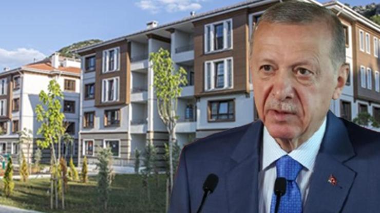 Cumhurbaşkanı Erdoğan müjdeyi verdi: 81 ilde 500 bin sosyal konut için düğmeye basıyoruz