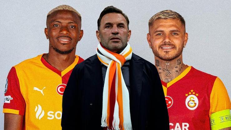 Okan Buruk, Liverpool maçı öncesi Osimhen ve Icardiyle özel görüştü