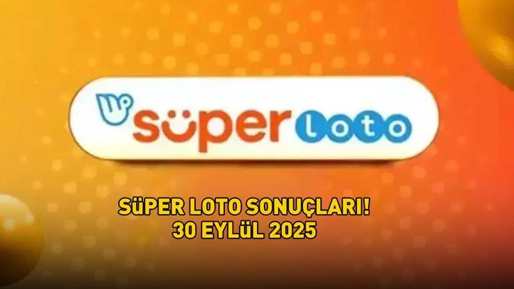 SON DAKİKA | SÜPER LOTO SONUÇLARI AÇIKLANDI 30 Eylül 2025 Süper Loto sonuçları nasıl öğrenilir 6.989.977,68 TL büyük ikramiye devretti