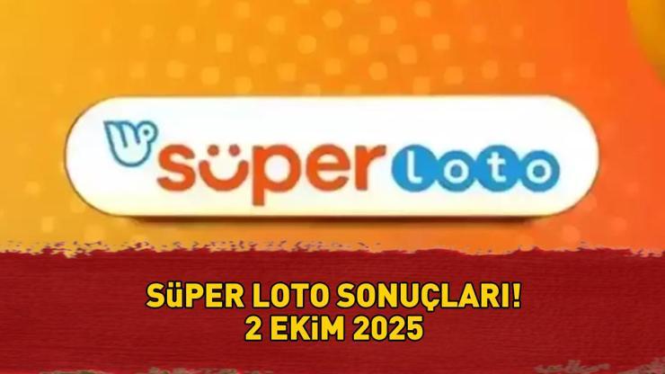 SON DAKİKA | SÜPER LOTO SONUÇLARI AÇIKLANDI: 2 Ekim 2025 Süper Loto sonuçları nasıl öğrenilir Sonuç sorgulama