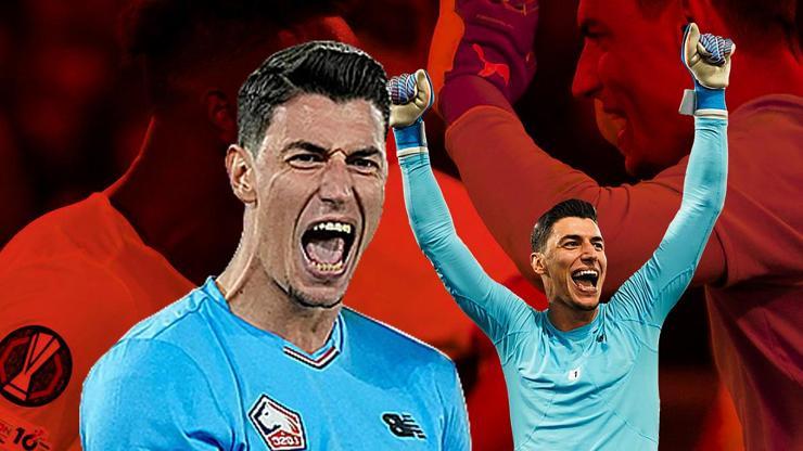 Üst üste 3 penaltı kurtaran Berke Özer, Avrupa basınında manşet oldu