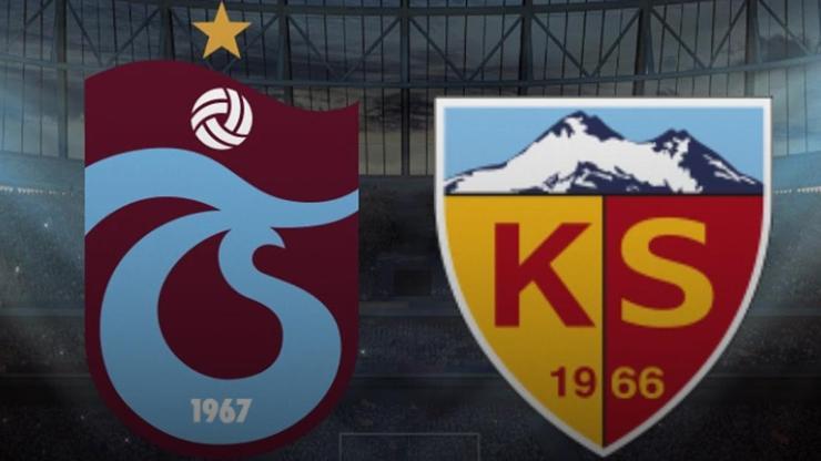 TRABZONSPOR 4- 0 KAYSERİSPOR MAÇ SONUCU | Trabzonspor'dan Kayserispor'a gol şov!