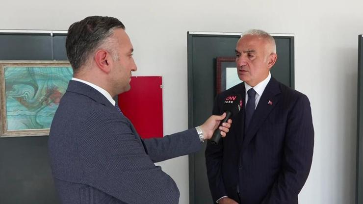 Malatya Kültür Yolu Festivali başladı: Bakan Mehmet Nuri Ersoy CNN TÜRK’e konuştu