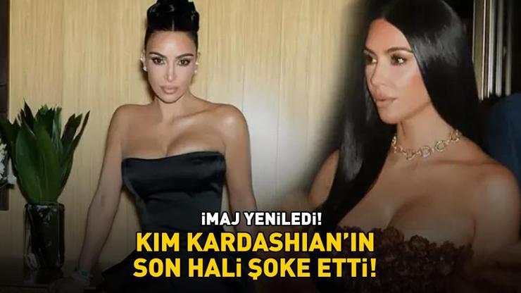 İmaj tazeledi! Kim Kardashian'ın son hali şoke etti! 'Tıpkı annesi!' İmaj tazeledi! Kim Kardashian'ın son hali şoke etti! 'Tıpkı annesi!'