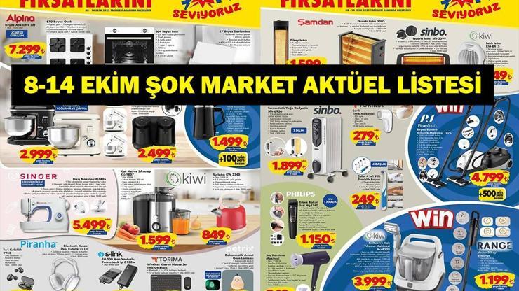 ŞOK 8 Ekim 2025 Aktüel Ürünler Kataloğu: Bu Hafta Neler Var Elektronikten Gıdaya Büyük İndirimler İşte 8 - 14 Ekim ŞOK Aktüel Kataloğu...