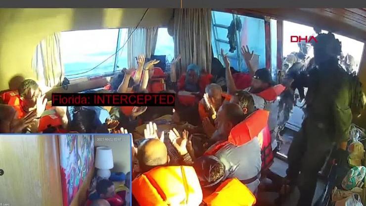 Gazze filosu aktivistleri: Terörist muamelesi gördük