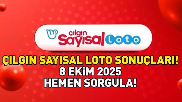 ÇILGIN SAYISAL LOTO 8 EKİM 2025 | 231.924.953 TL büyük ikramiye! Çılgın Sayısal Loto sonuçları açıklandı mı, ne zaman açıklanır, saat kaçta? ÇILGIN SAYISAL LOTO 8 EKİM 2025 | 231.924.953 TL büyük ikramiye! Çılgın Sayısal Loto sonuçları açıklandı mı, ne zaman açıklanır, saat kaçta?
