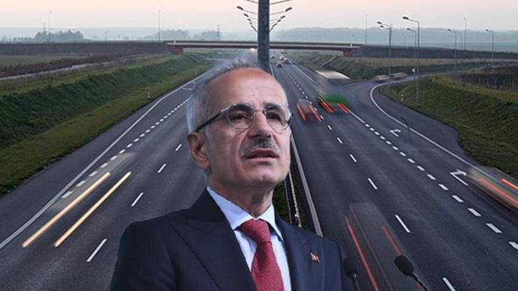 Bakan Uraloğlu müjdeyi verdi Saatler süren yol 43 dakikaya düşecek
