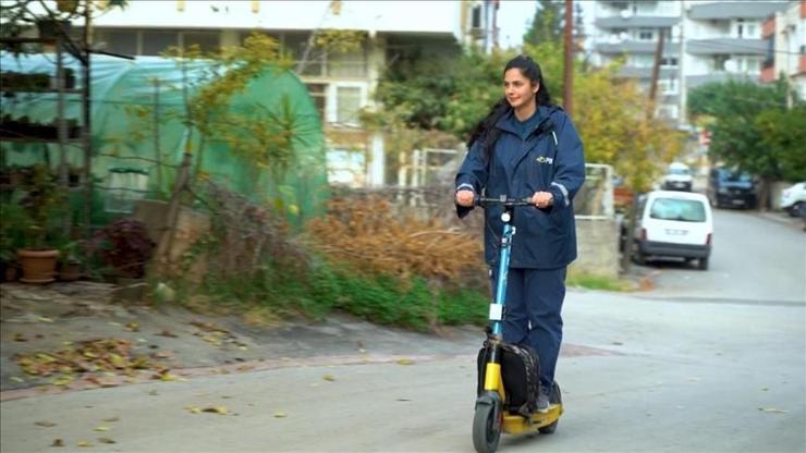 72,5 milyon gönderi elektrikli skuterle ulaştı 72,5 milyon gönderi elektrikli skuterle ulaştı