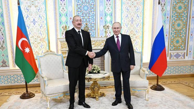 Putin ile Aliyev, Tacikistan’da görüştü Putin ile Aliyev, Tacikistan’da görüştü