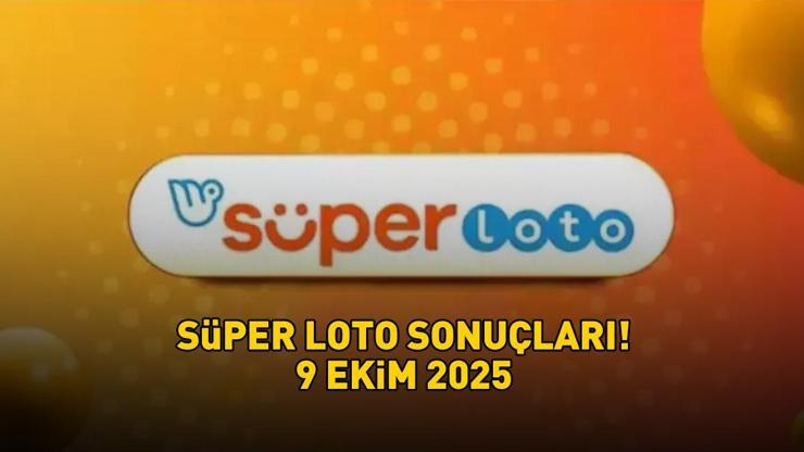 SÜPER LOTO SONUÇLARI 9 EKİM 2025 | 31.597.960 TL büyük ikramiye! Süper Loto sonuçları açıklandı mı, saat kaçta açıklanır? Sonuç sorgulama! SÜPER LOTO SONUÇLARI 9 EKİM 2025 | 31.597.960 TL büyük ikramiye! Süper Loto sonuçları açıklandı mı, saat kaçta açıklanır? Sonuç sorgulama!