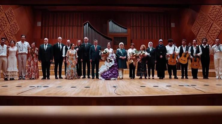 GAZZEYE DESTEK İÇİN SAHNEDE FLAMENKO | Emine Erdoğan: İnsanlığın vicdanına seslendik