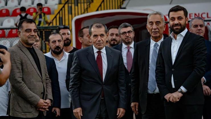 Dursun Özbek, Mardin 1969 Spor'u ziyaret etti Dursun Özbek, Mardin 1969 Spor'u ziyaret etti