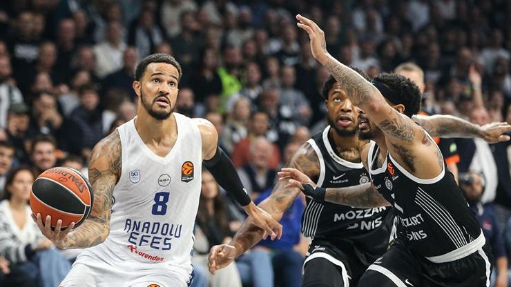 Anadolu Efes, Partizan deplasmanında mağlup Anadolu Efes, Partizan deplasmanında mağlup