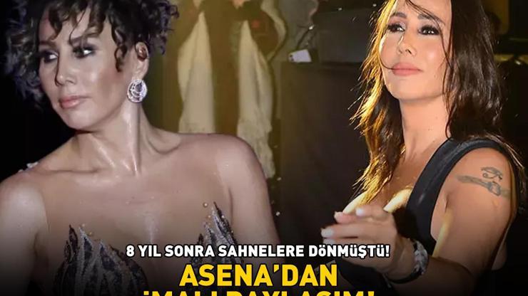 8 yıl aradan sonra sahnelere geri dönmüştü! Asena'dan imalı paylaşım 8 yıl aradan sonra sahnelere geri dönmüştü! Asena'dan imalı paylaşım