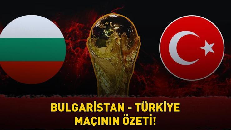 BULGARİSTAN 1 - 6 TÜRKİYE MAÇ SONUCU | Bizim çocuklar gol olup yağdı!